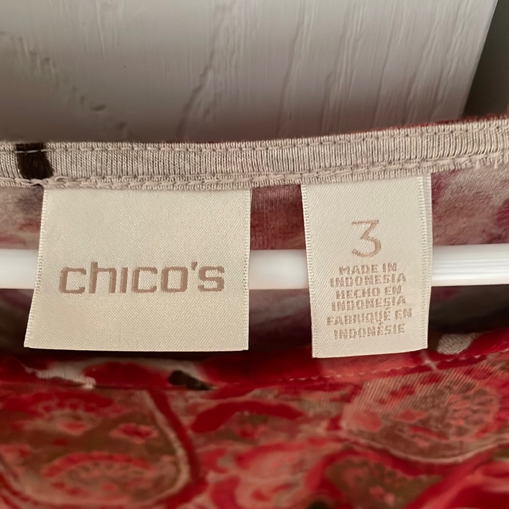 Chicos blouse size 3